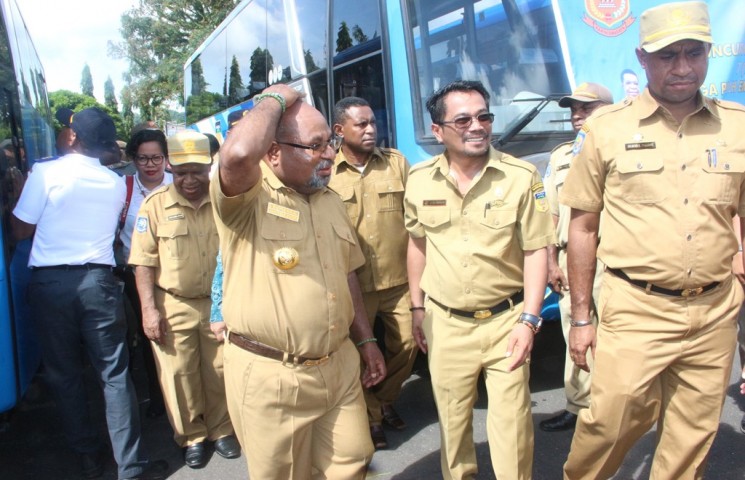 Tingkatkan Pelayanan Publik Dishub Pengadaan Bus